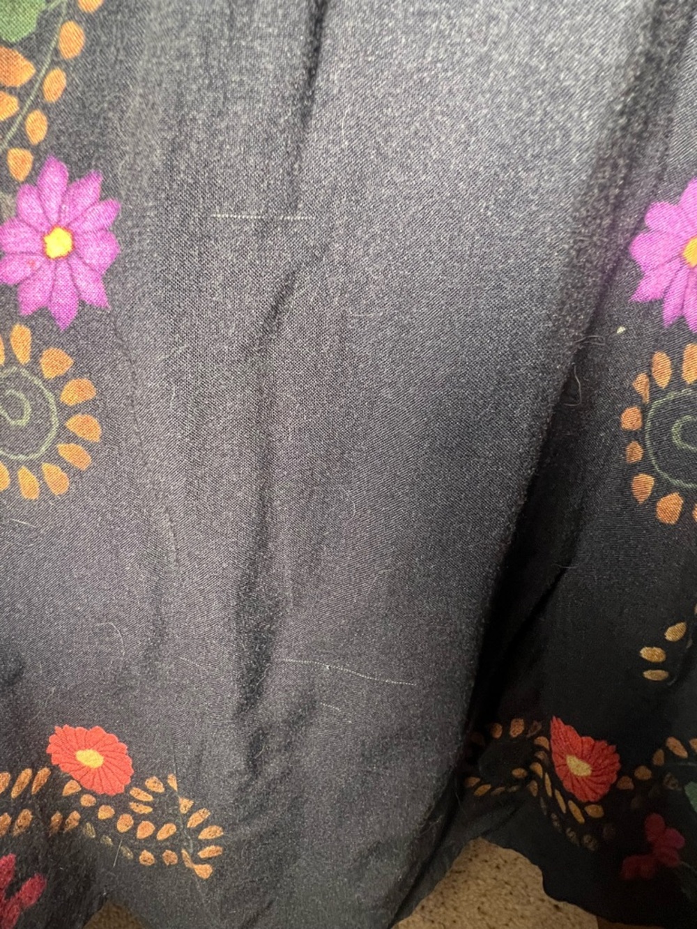Farm Rio by Anthropology Smocked Floral Dures - Picture 12 of 12